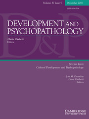 Development and Psychopathology 